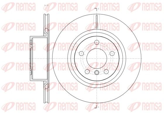 Brake Disc 61455.10