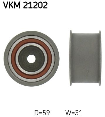 Deflection Pulley/Guide Pulley, timing belt VKM 21202