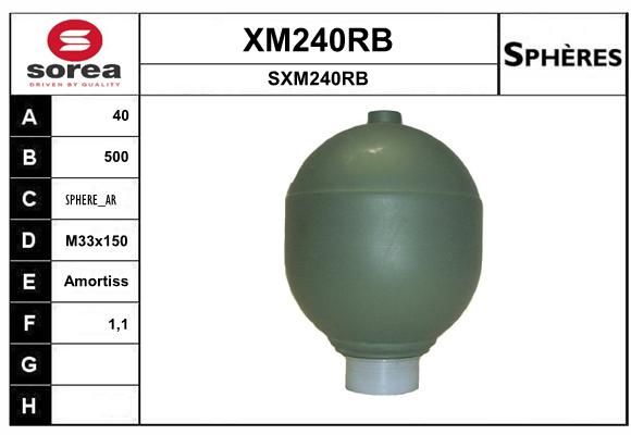 SPHERE XM NEUVE  .