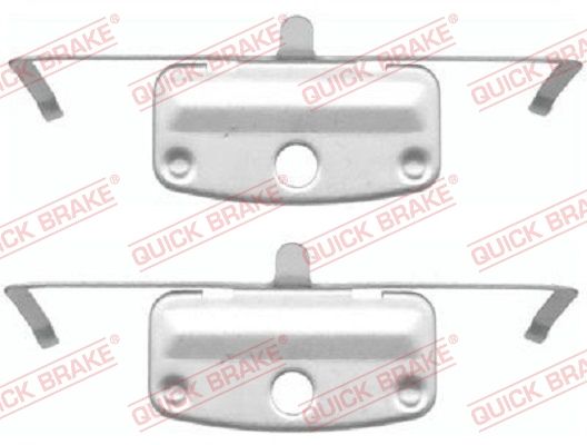 Accessory Kit, disc brake pad 109-1644