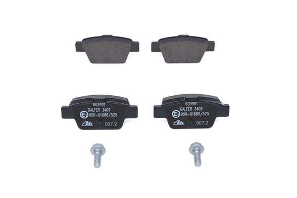 Brake Pad Set, disc brake 13.0460-3991.2