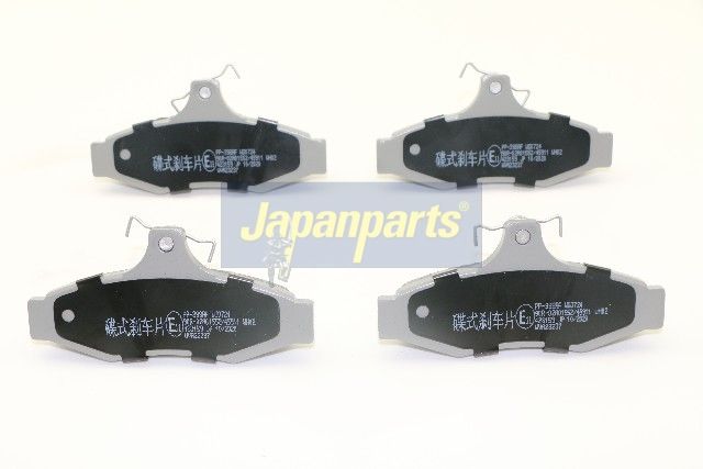 JAPANPARTS PP-398AF - Bremsbelagsatz, Scheibenbremse