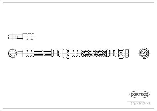 Brake Hose 19030293