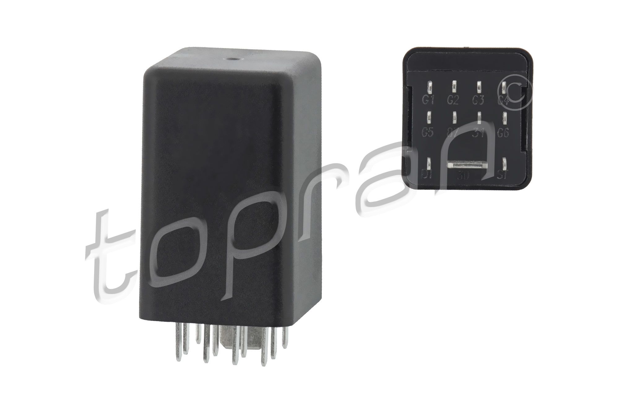 TOPRAN 115 861 - Steuerger&auml;t, Gl&uuml;hzeit