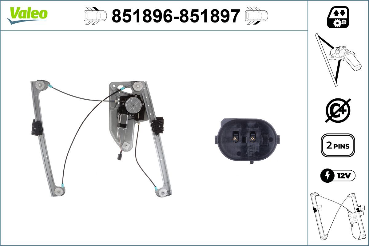 VALEO 851897 - Fensterheber