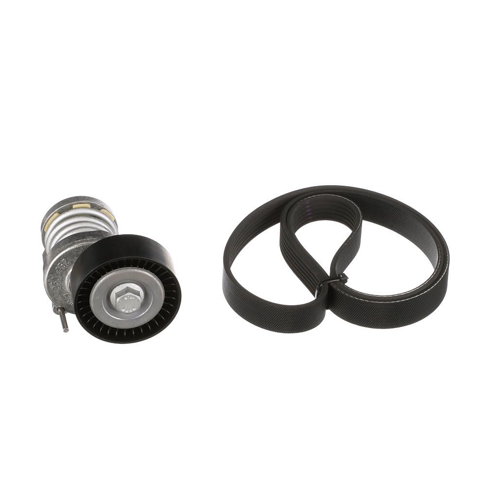 V formos rumbuotas diržas, komplektas