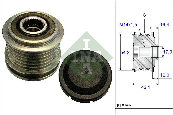 Alternator Freewheel Clutch 535 0181 10