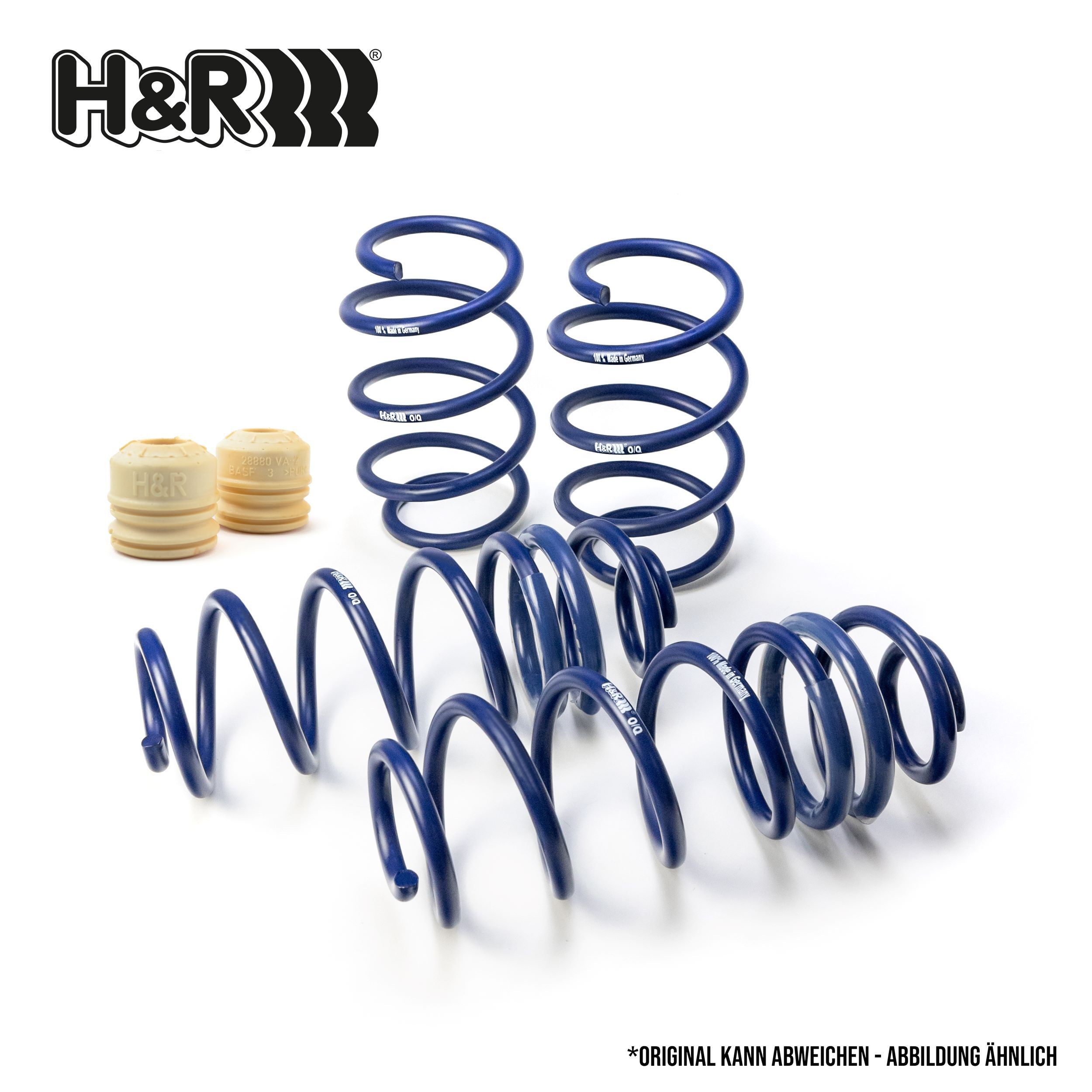 H&R 28859-2 - Fahrwerkssatz, Federn Tieferlegungsfedersatz