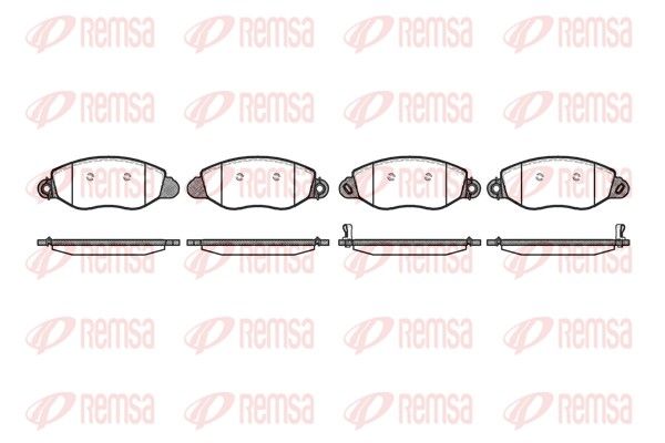 Premium Front Brake Pad Set Premium Front Brake Pad Set