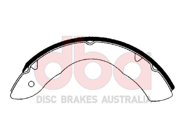 Street Series Brake Shoes [Isuzu NKR150/NKR200 300mm] - TecDoc Only