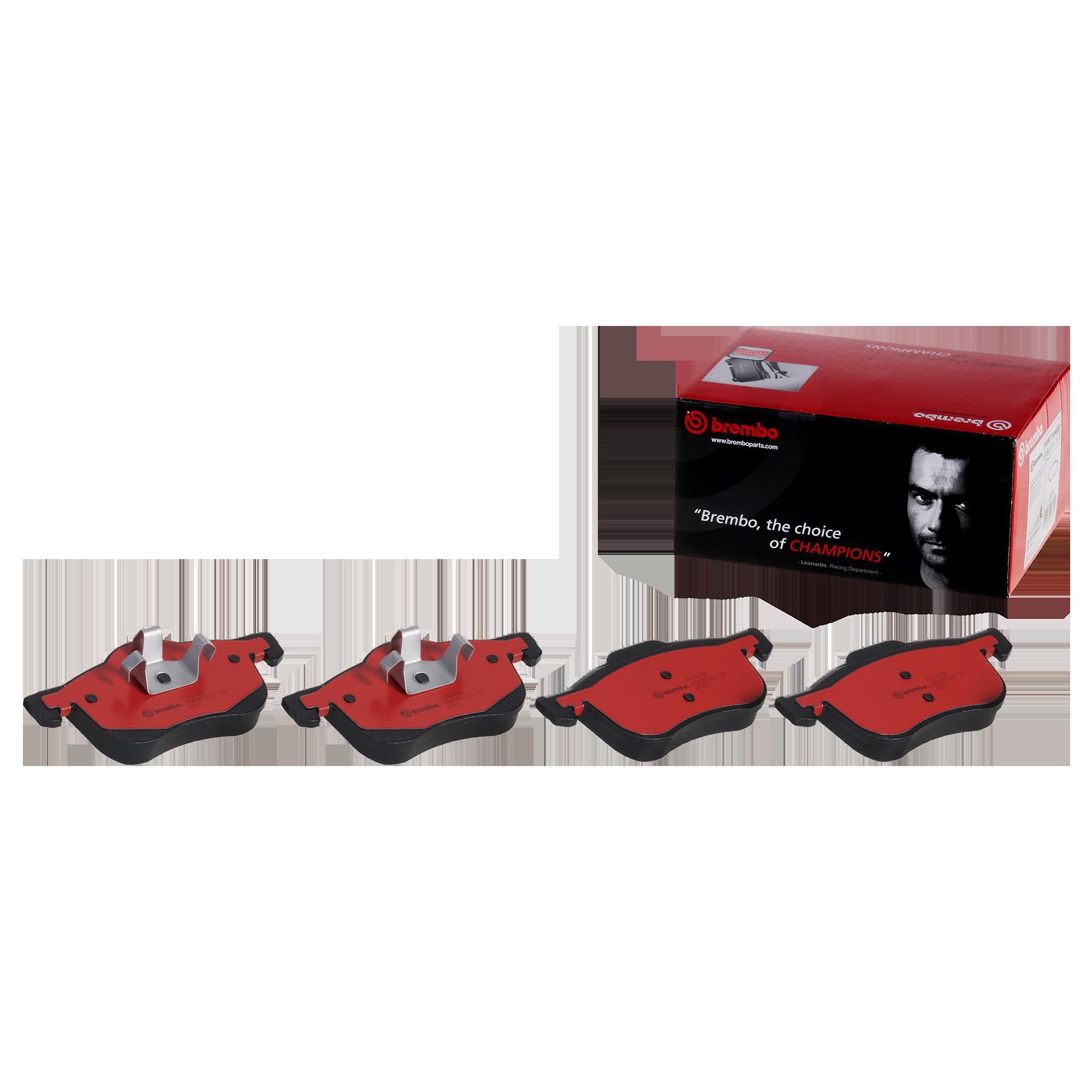 BREMBO DISC PAD -  VOLVO S60 00-09 (FRT) - TecDoc 1