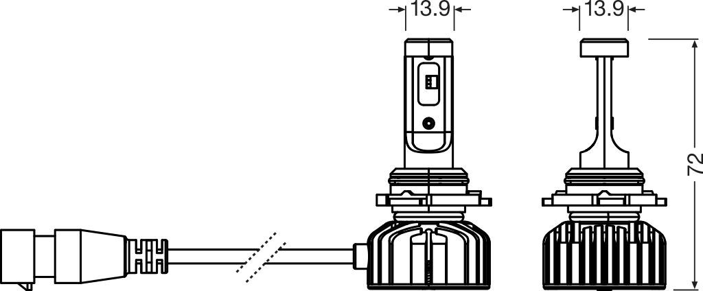 Gl&uuml;hlampe, Arbeitsscheinwerfer