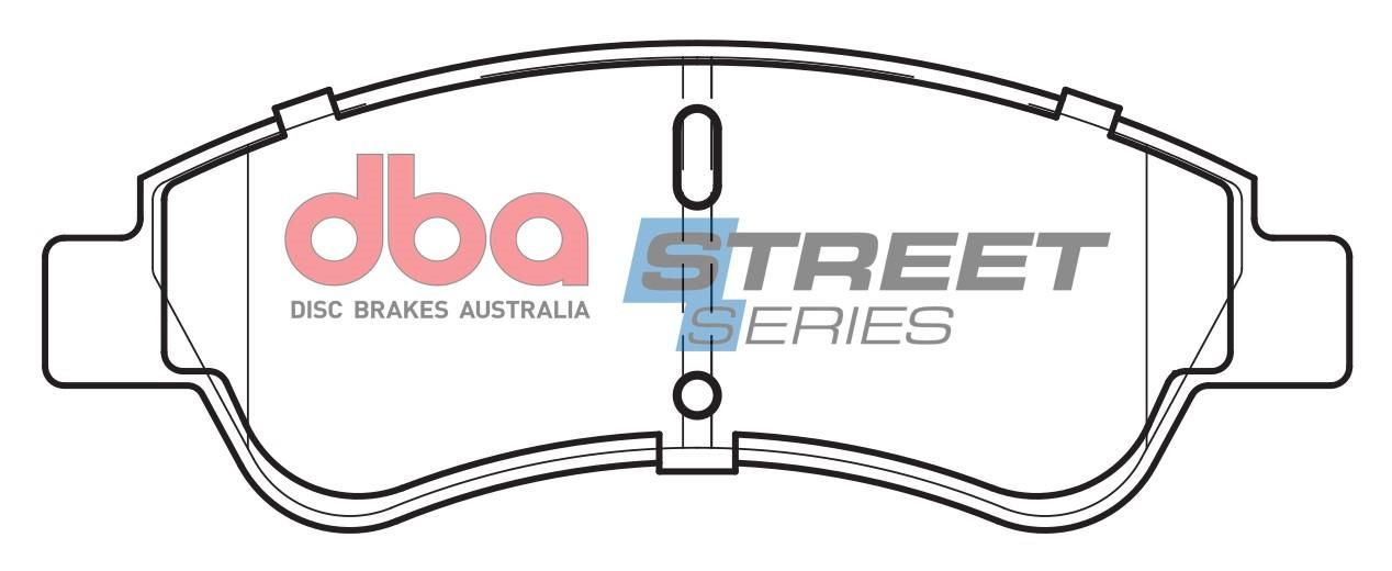 DBA SS STREET SERIES BRAKE PADS [ Citroen & Peugeot 2000-2014 F ] - TecDoc Only