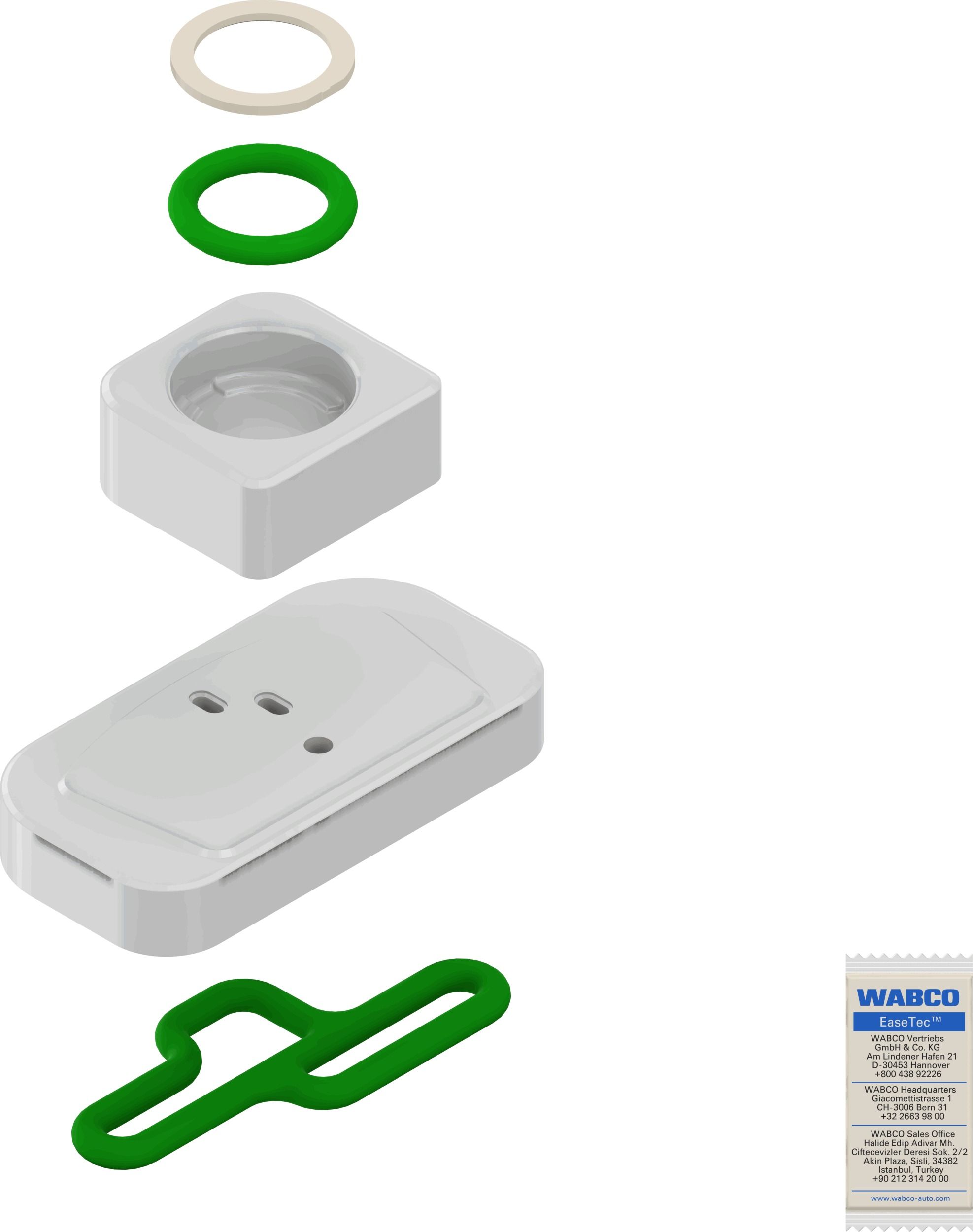 Juego de reparación, soporte de cabina