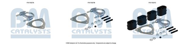 BM CATALYSTS FK11027 - Montagesatz, Ru&szlig;-/Partikelfilter