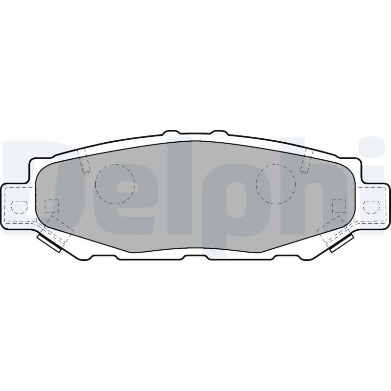 Brake Pad Set, disc brake LP1508