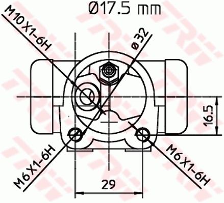 Radbremszylinder