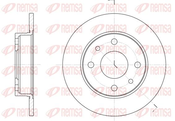 Brake Disc 6110.00