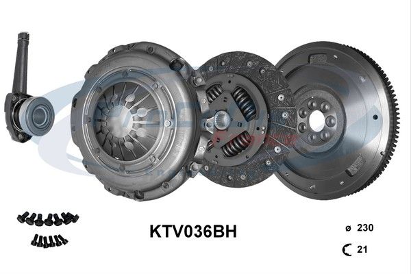 KIT DEMBRAYAGE  VOLANT MOTEUR