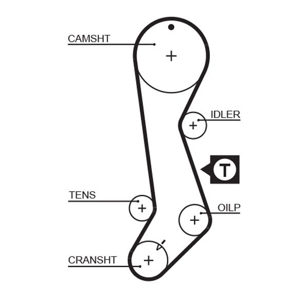 Timing Belt 5358XS