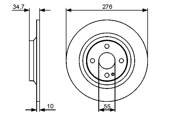 Brake Disc 0 986 479 473