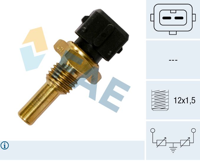 FAE 33090 - Sensor, K&uuml;hlmitteltemperatur