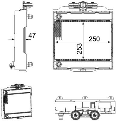 K&uuml;hler, Motork&uuml;hlung