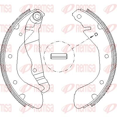 Brake Shoe 4307.00