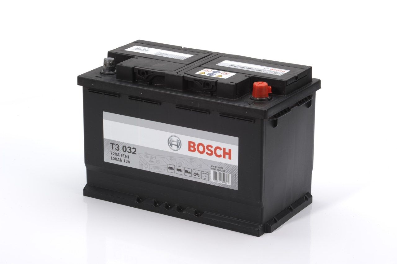 0 092 T30 320 BOSCH T3 032 T3 Batteria 12V 100Ah 720A B13