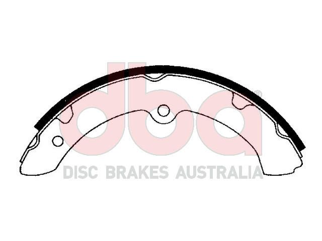 Street Series Brake Shoes [Toyota Dyna 1984-06 295mm] - TecDoc Only