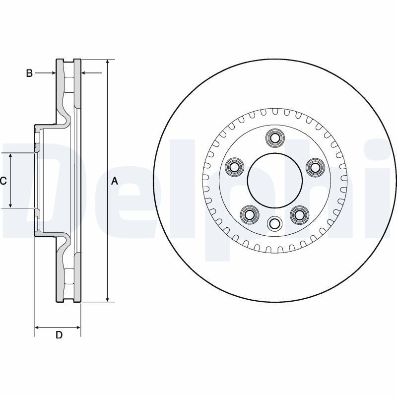 Brake Disc BG9168C