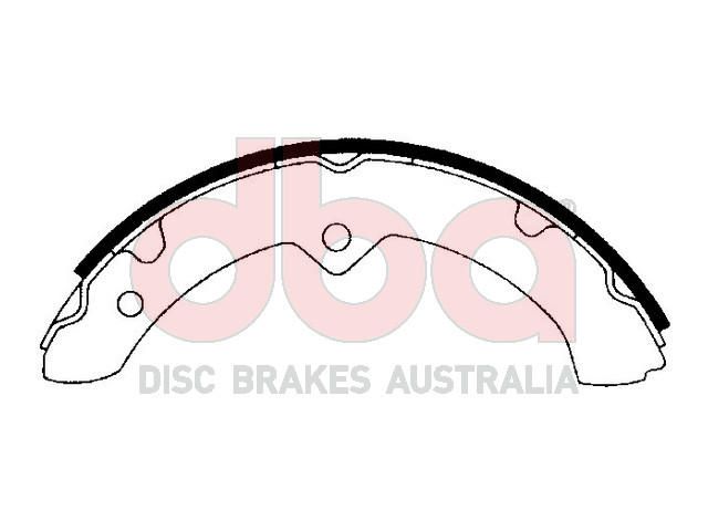 Street Series Brake Shoes [Toyota Landcruiser 295mm] - TecDoc Only
