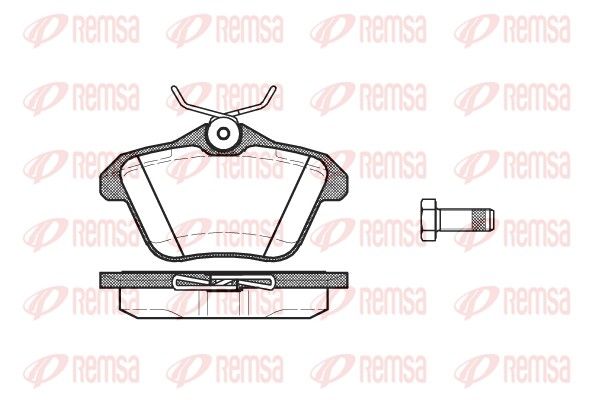 Premium Rear Brake Pad Set Premium Rear Brake Pad Set