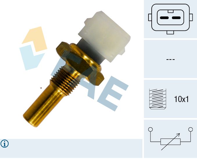 FAE 33140 - Sensor, Zylinderkopftemperatur