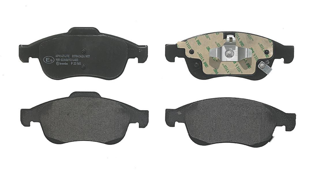 Brembo P 23 165 Bremsbelagsatz, Scheibenbremse