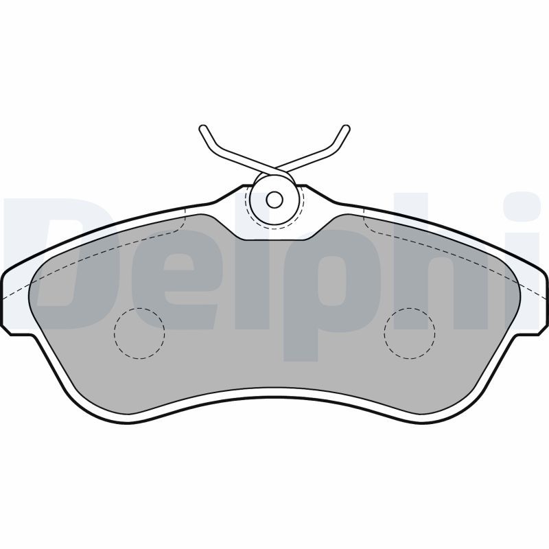 Brake Pad Set, disc brake LP1715