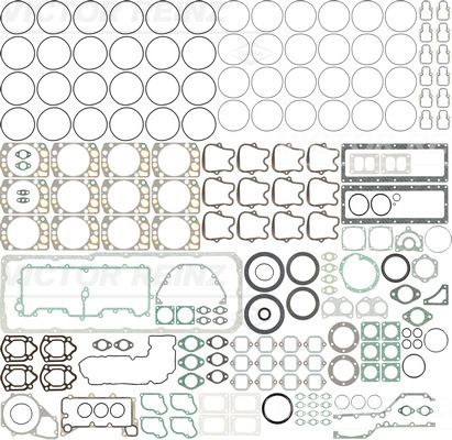 Juego completo de empaques, motor