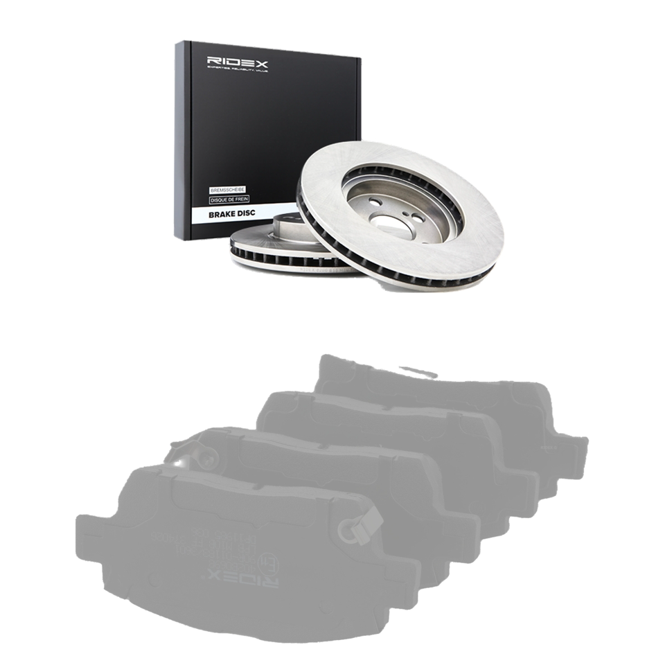 Remmenset, remschijf