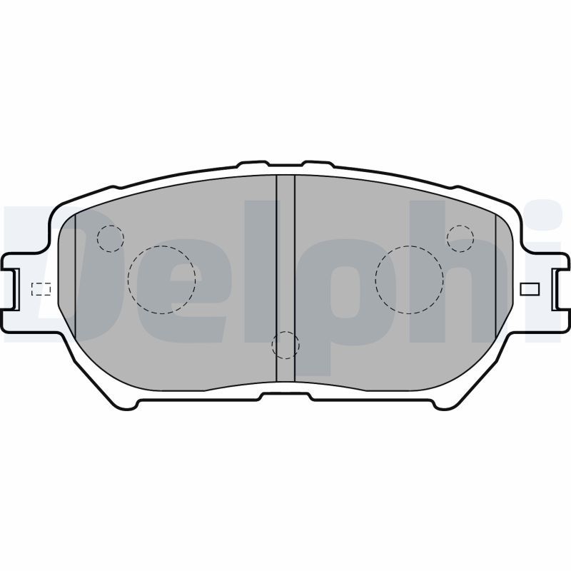 Brake Pad Set, disc brake LP1738