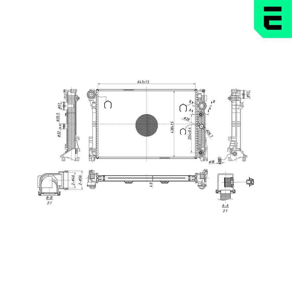 Kühler, Motorkühlung