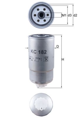 FILTRE À CARBURANT IVECO 50 C 13  9900