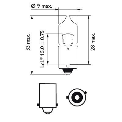 Glühlampe, Blinkleuchte Glühlampe, Blinkleuchte
