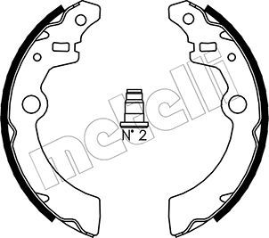 Brake Shoe Set 53-0404