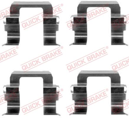 Accessory Kit, disc brake pad 109-1252