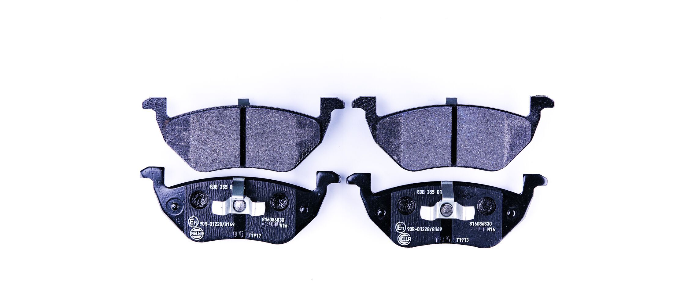 Bremsbelagsatz, Scheibenbremse