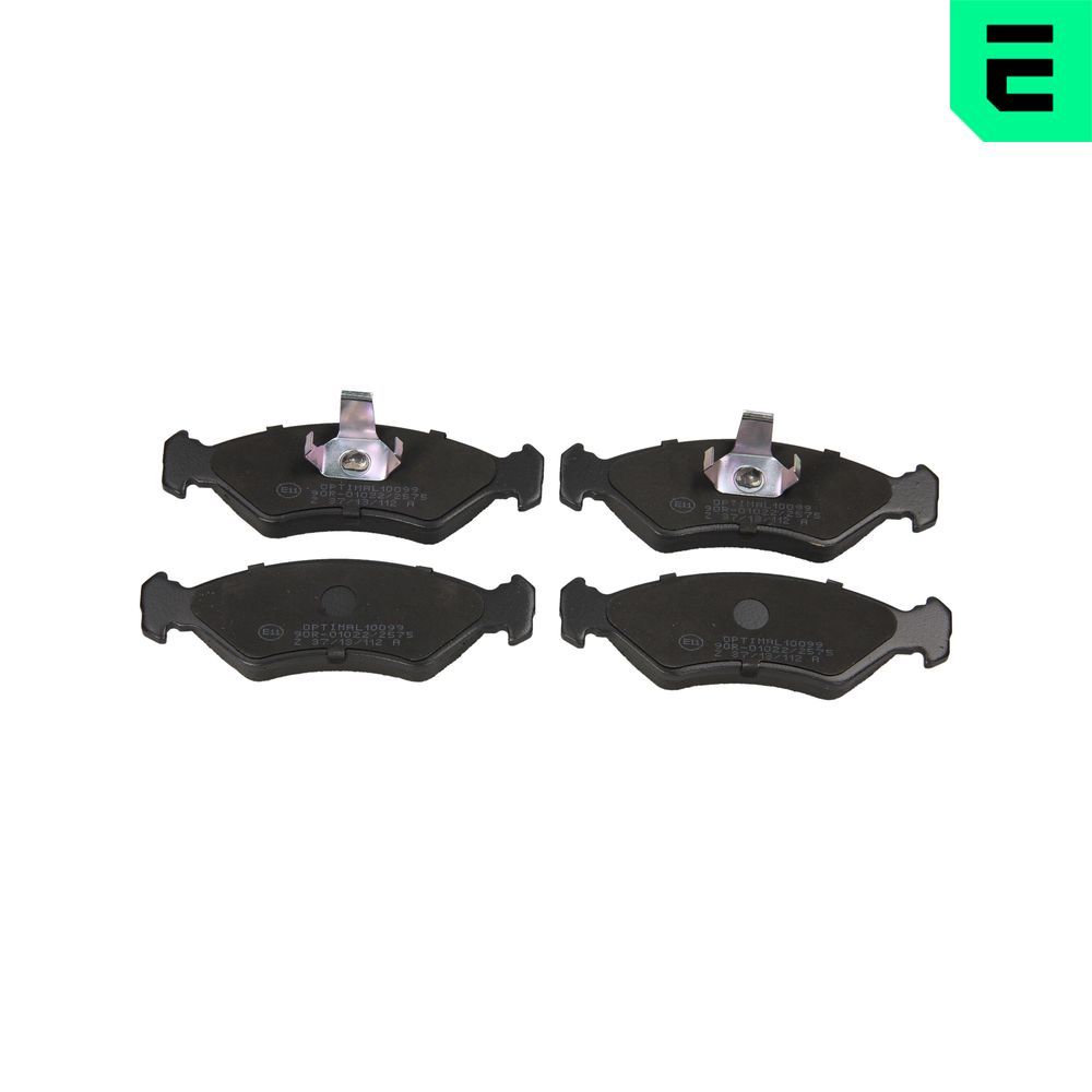 OPTIMAL BP-10099 - Bremsbelagsatz, Scheibenbremse
