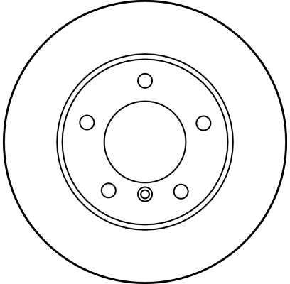 TRW BRAKE DISC - TWIN PACK - TecDoc 2