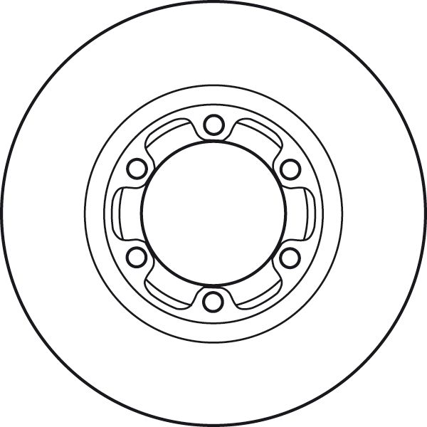 TRW BRAKE DISC - TWIN PACK - TecDoc 2
