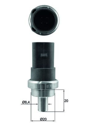 Sensor, Kühlmitteltemperatur