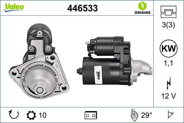 VALEO 446533 - Starter